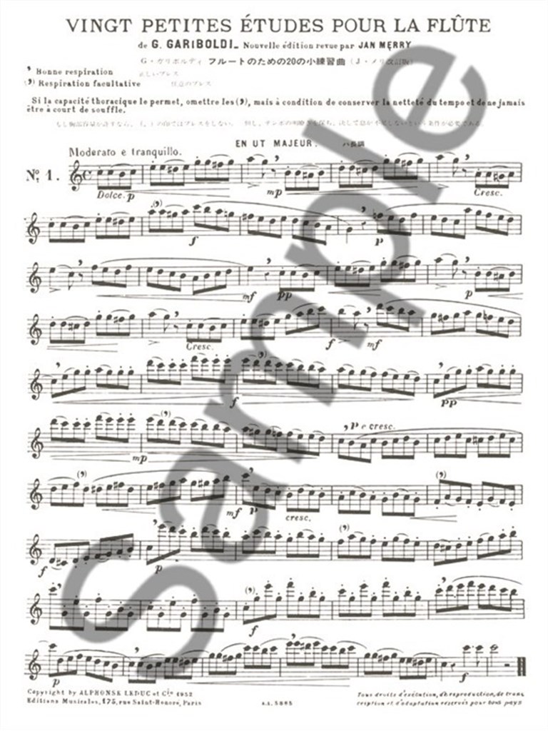 Petite Etudes(20) Op.132